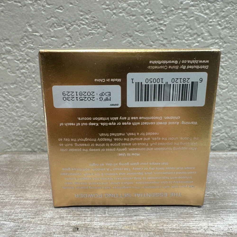 $18 🌙 BISHA Essential Setting Powder TOKYO TRANSLUCENT SEALED